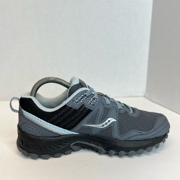 Saucony Excursion TR 14 Trail Running Shoes Sz 6.5 Wide Womens Gray S10585-27 - Picture 7 of 15